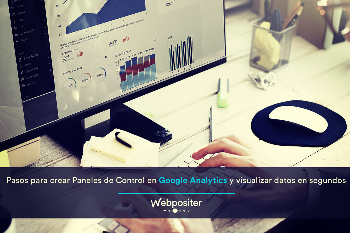Pasos para crear paneles de control en Google Analytics