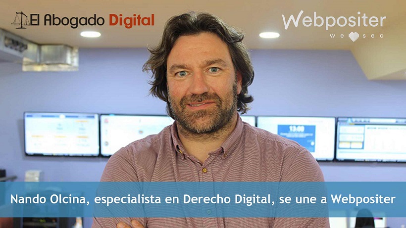 Nando Olcina, abogado especialista en Derecho Digital en Webpositer
