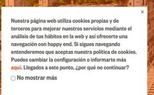 ENVIALIA cookies y seguimiento