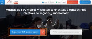 CTA atractivo para web
