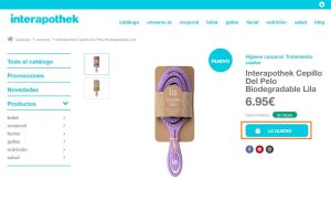 CTA ficha de producto